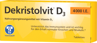 Dekristolvit® D3 4000 I.E.Bei erhöhtem Bedarf