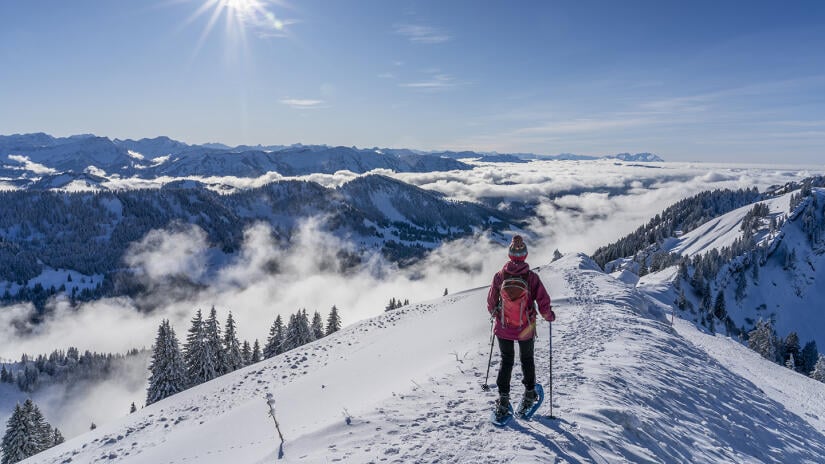 Im Winter: Rauf auf den Berg – oder ab in den Süden