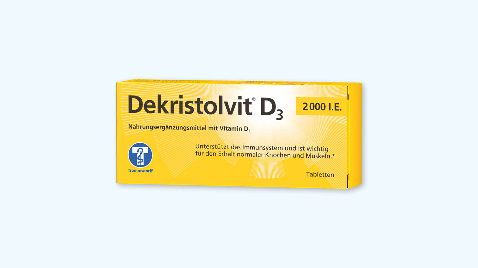 Vit D Bedarf